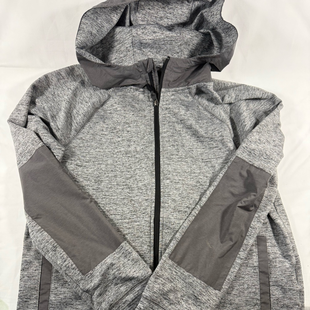 Marc Anthony Gray and Dark Gray Windbreaker
